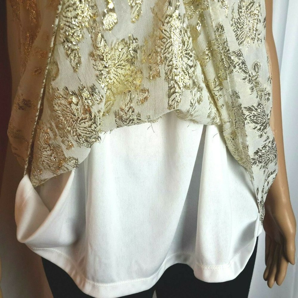 Venus Sleeveless Women's Blouse Plus Size 14 - Picture 4 of 7